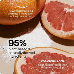 RENPURE label close-up with ingredient callouts and clean formula