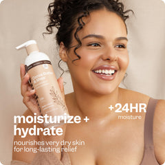 RENPURE pump dispenser delivering easy, mess-free lotion application benefit