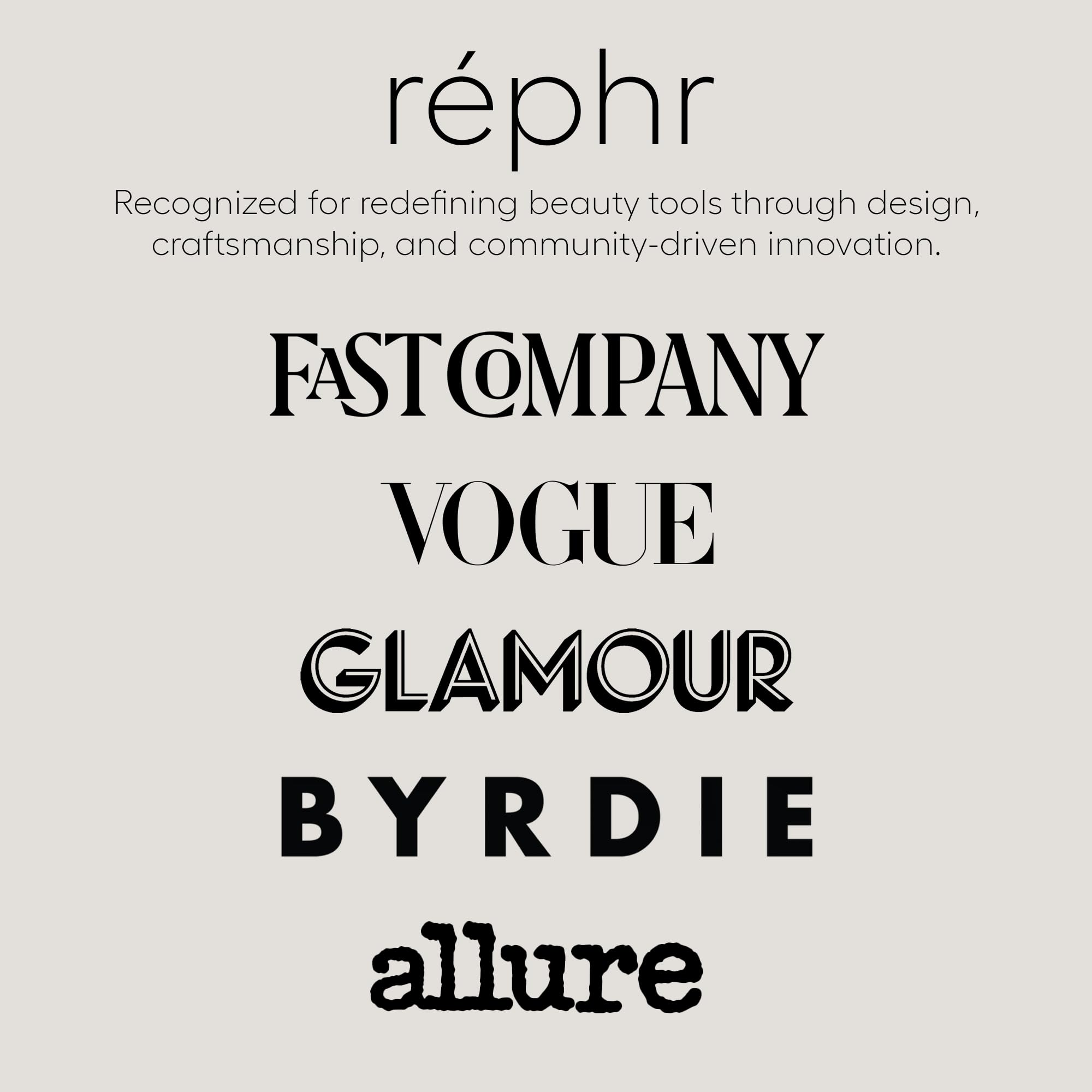 rephr 20R packaging and label showing brand and included pads for ready use benefit