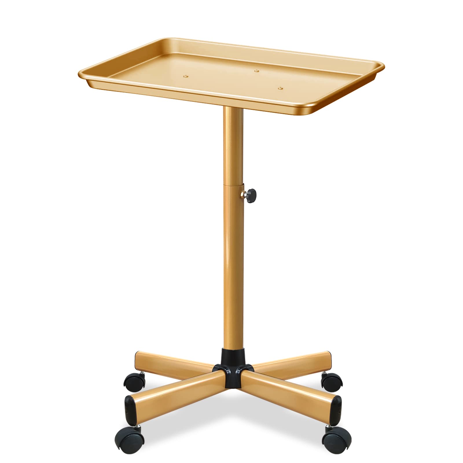 Retain Time front view gold tray showing sturdy platform and tidy storage benefit