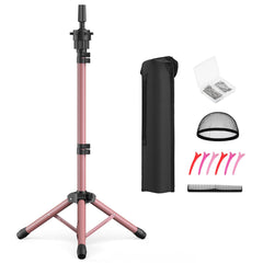 Retbtnm front view pink stand showing stable styling platform