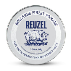 REUZEL front packaging showing jar and branding, highlights product trust
