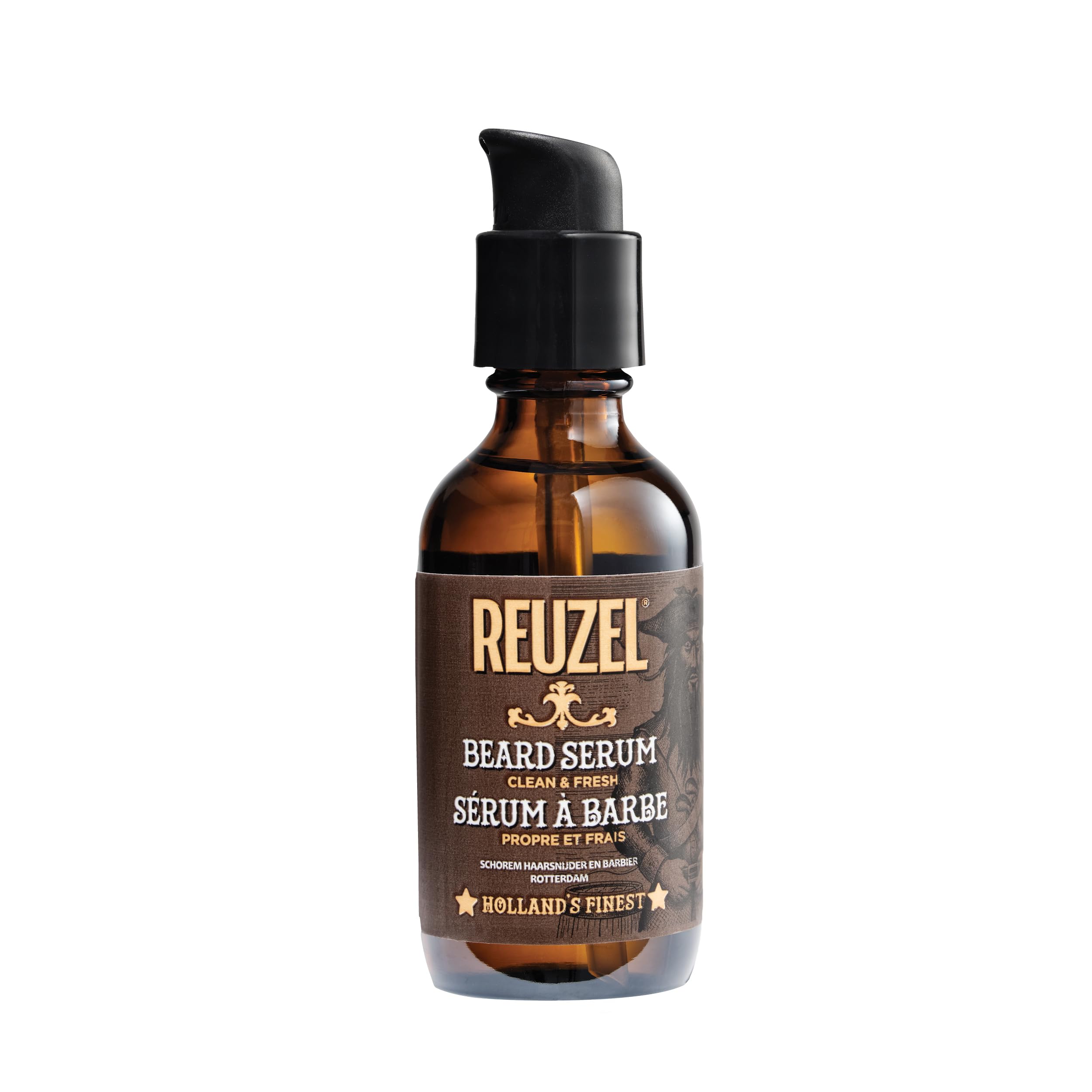 REUZEL front bottle shot showing clean label and 2 oz size benefit