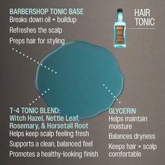 REUZEL close-up of tonic texture highlighting non-greasy formula