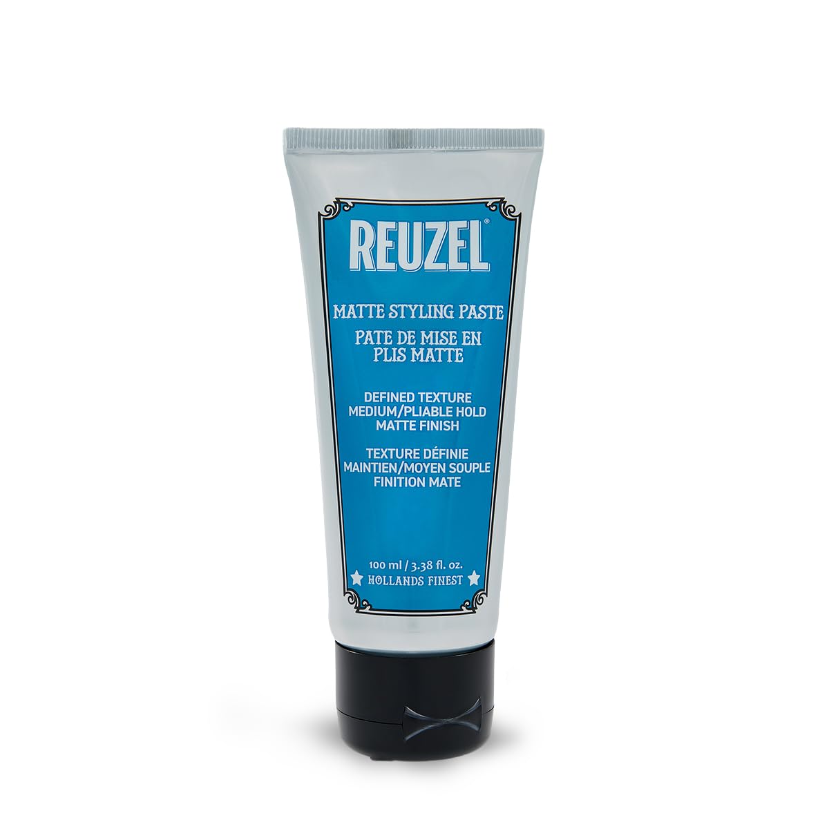 REUZEL front jar view showing packaging and size benefit