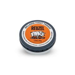 REUZEL close-up of pomade texture highlighting matte control