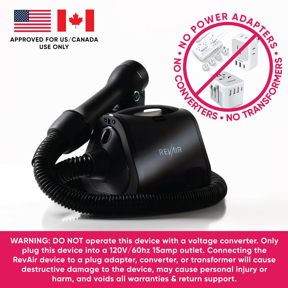 REVAIR packaged accessories with wand rest for convenient storage