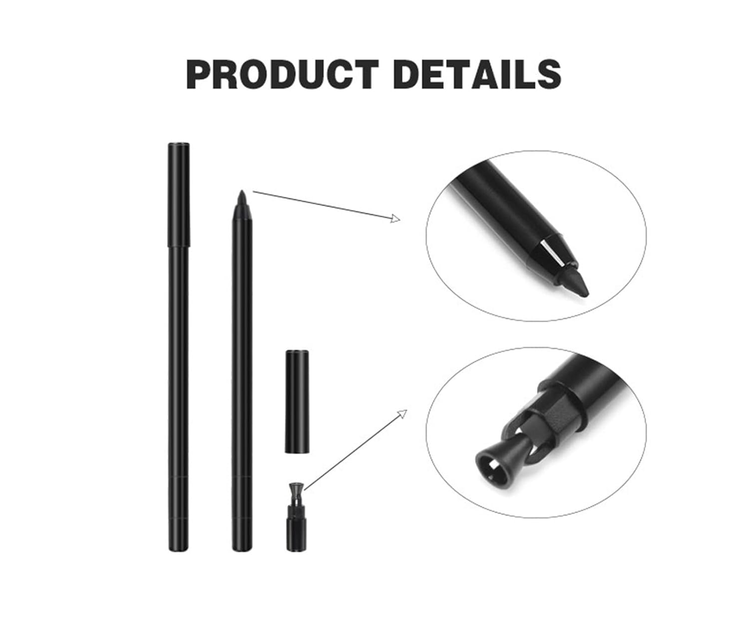 Revant Beauty dual-ended pencil displayed to show versatile shaping and filling options