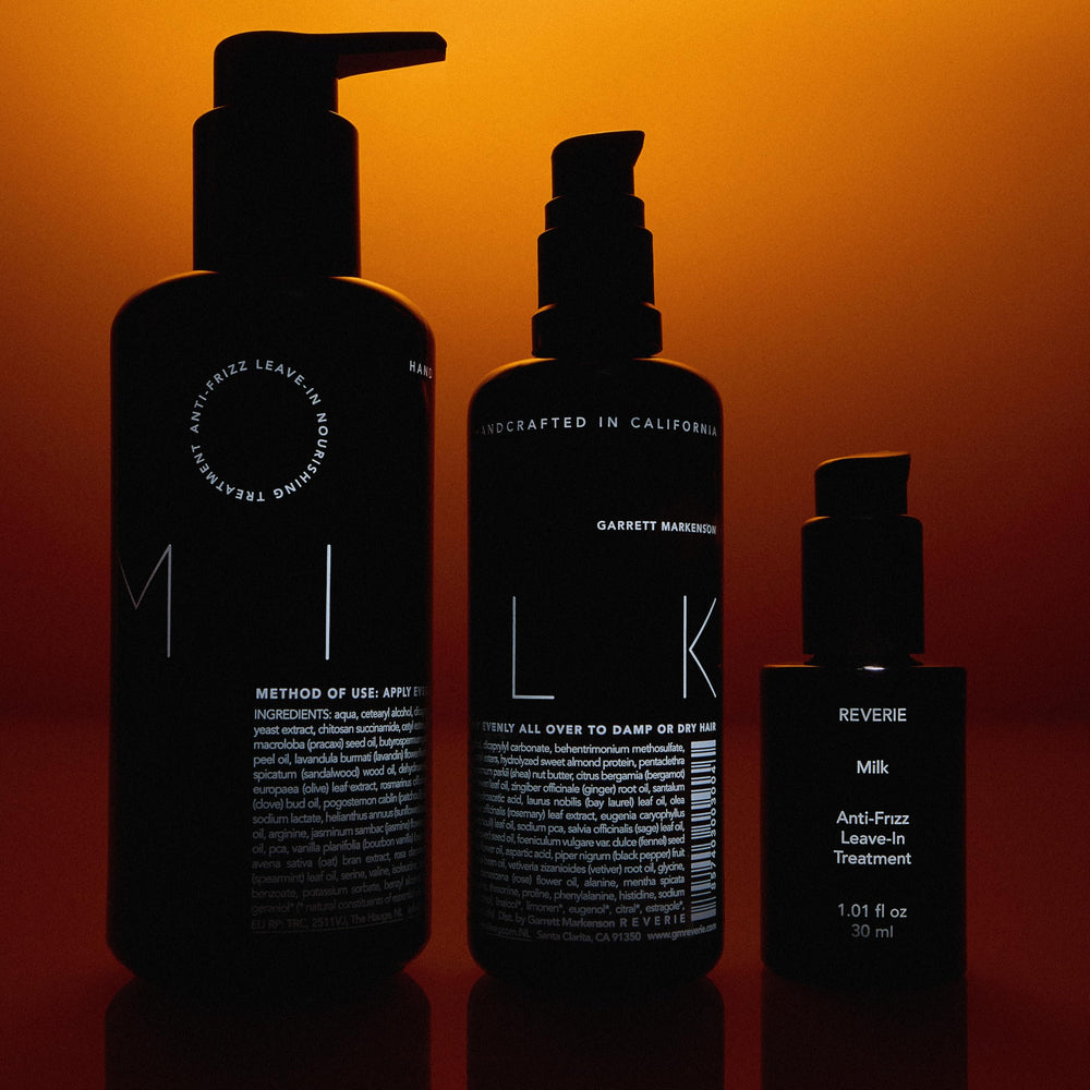 REVERIE ingredient focus with shea butter and oils for nourishment