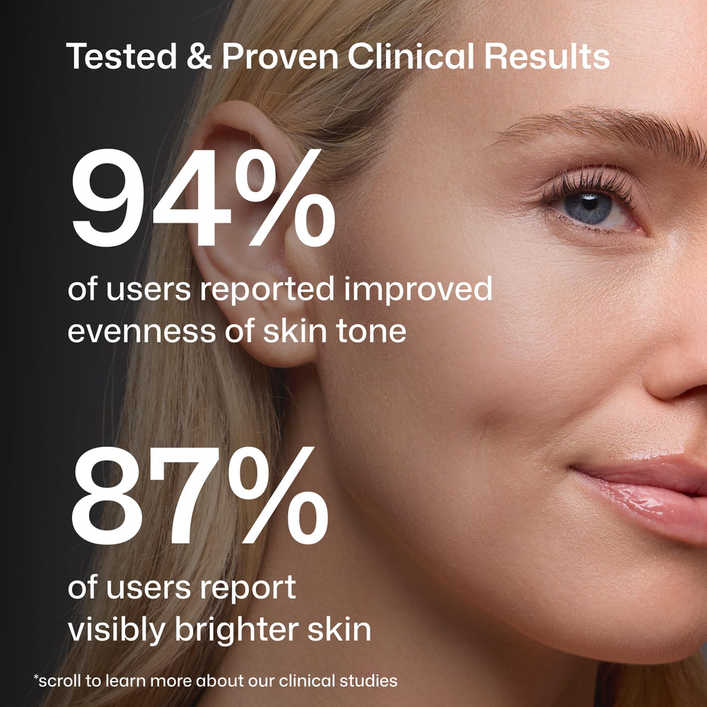 Revision Skincare serum swatched on skin to show finish and quick-absorbing benefit