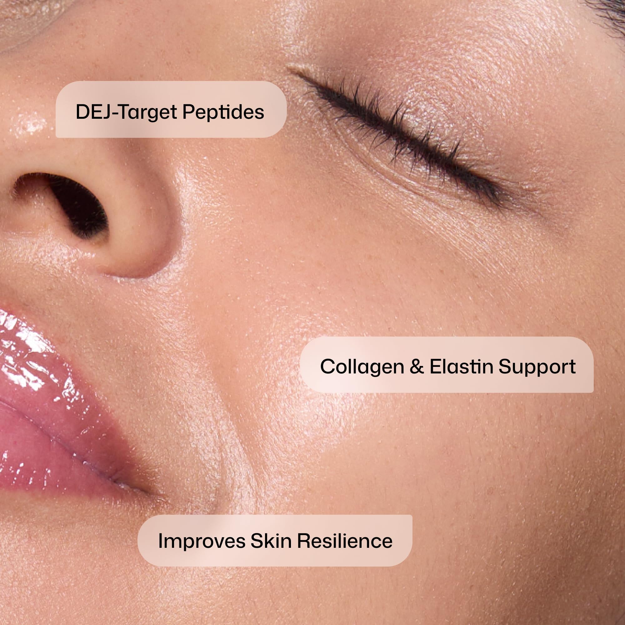 Revision Skincare open jar with swipe of cream showing smooth application