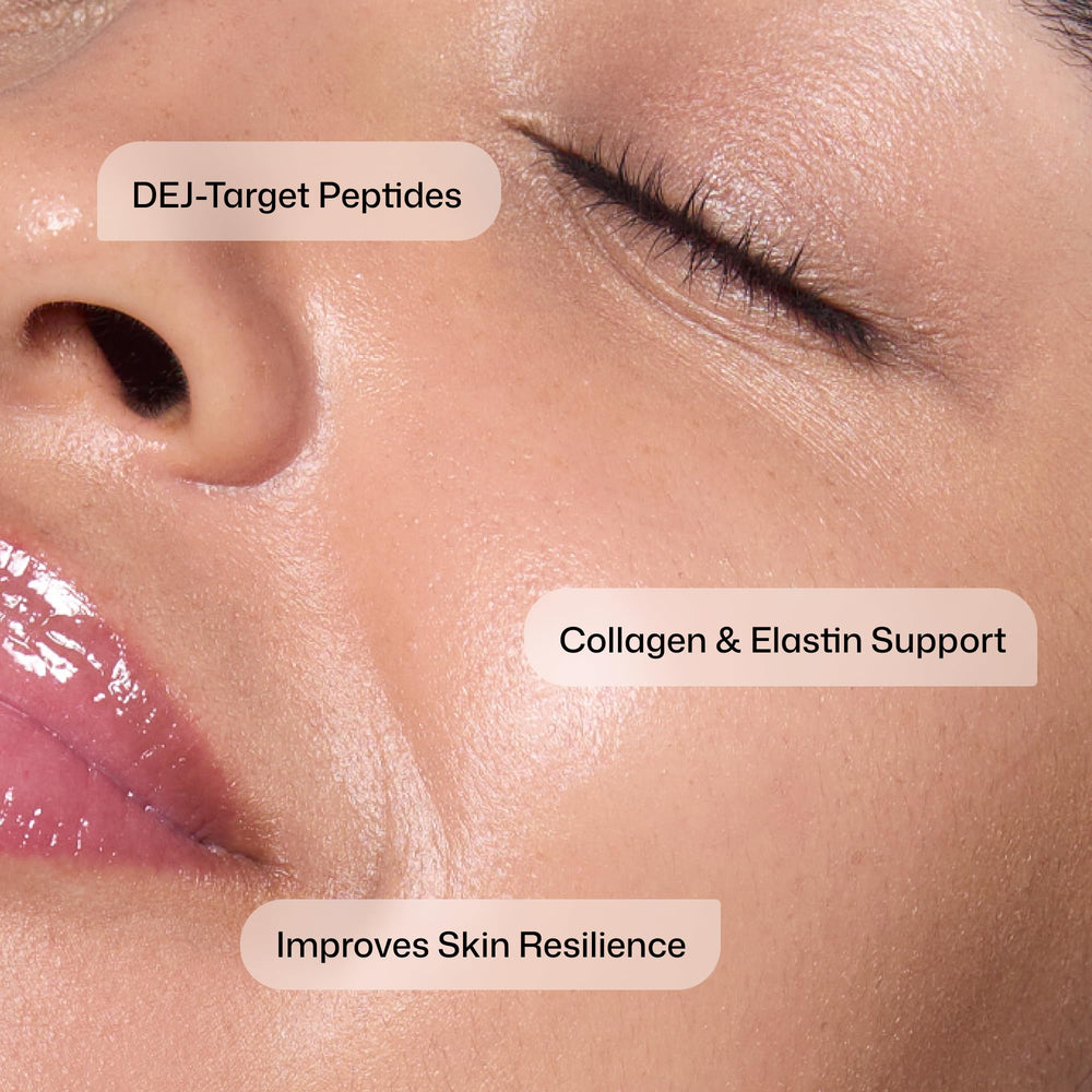 Revision Skincare open jar with swipe of cream showing smooth application