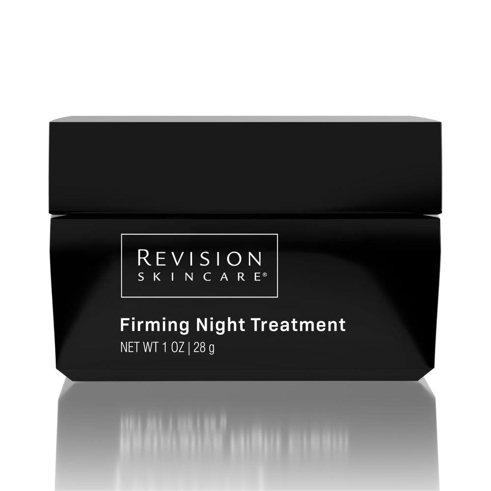 Revision Skincare jar front view showing product packaging and clear branding benefit