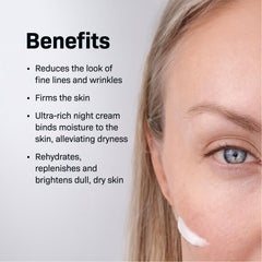 Revision Skincare label and ingredient list clear view highlighting peptides benefit