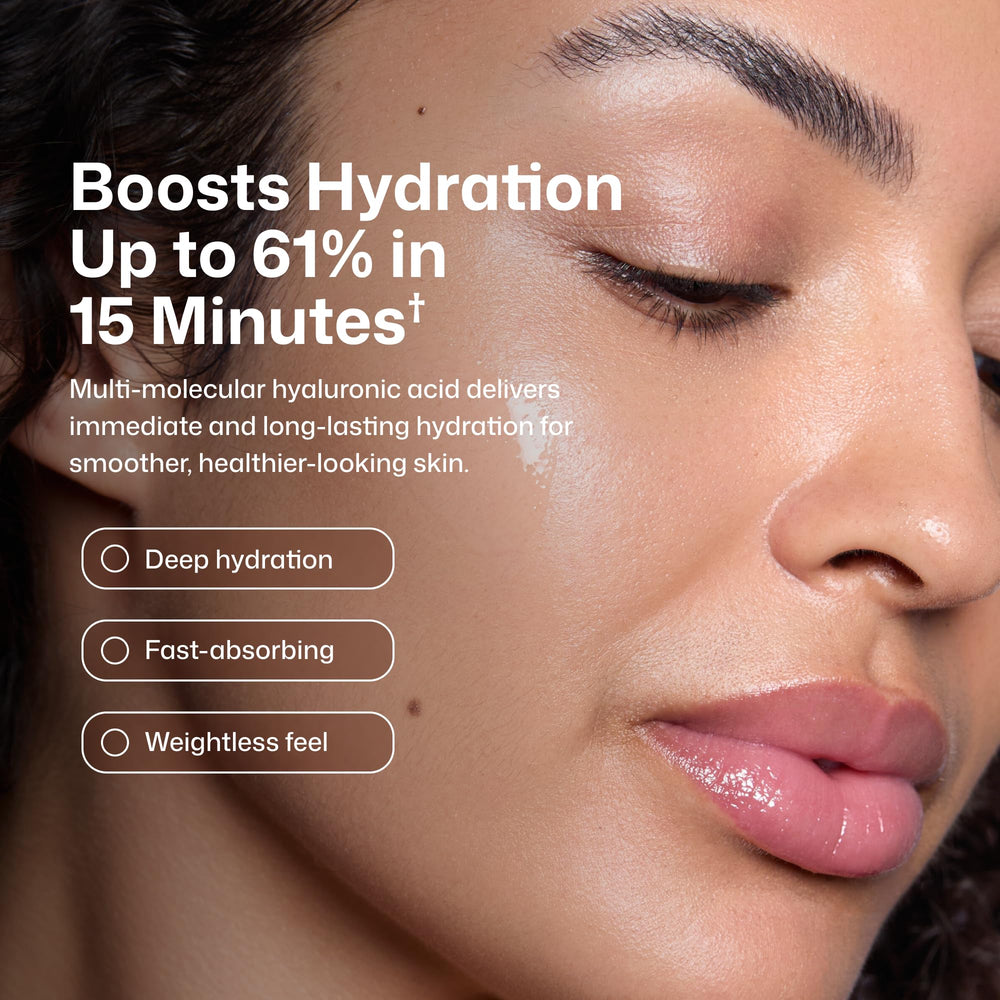 Revision Skincare serum layered under moisturizer illustrating enhanced hydration without heaviness