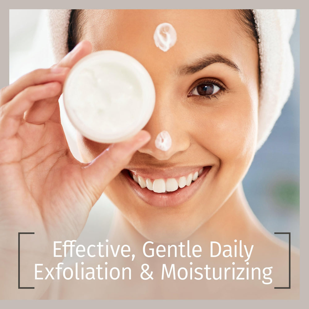 Reviva Labs label close-up showing glycolic acid concentration