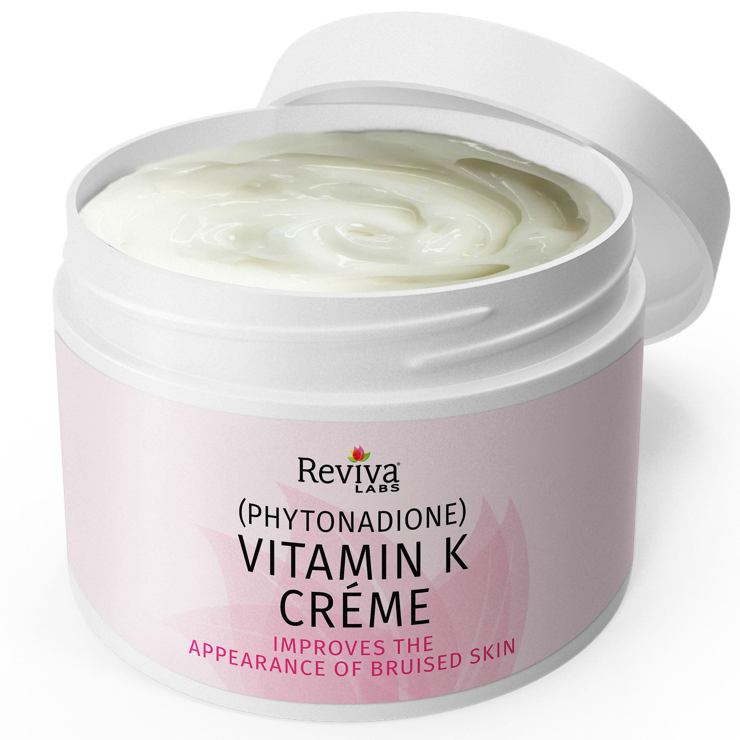 Reviva Labs open jar close-up texture showing smooth spreadability