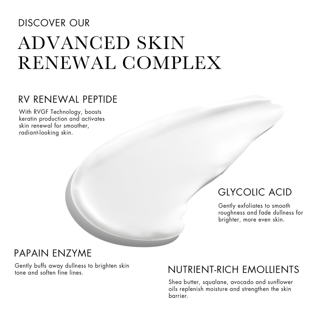 RéVive creamy texture close-up demonstrating smooth, absorbent finish