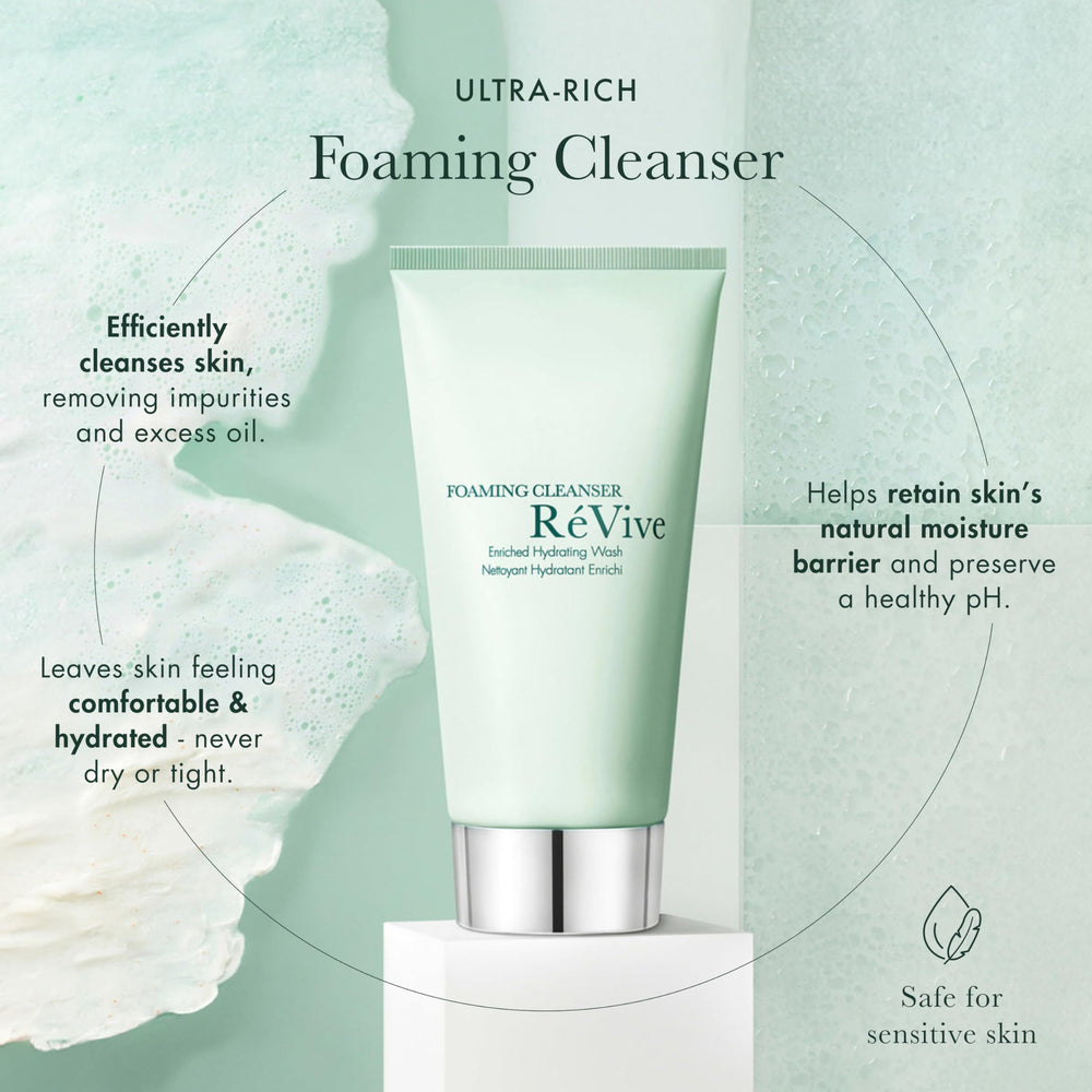 RéVive Vitamin E beads visible in formula, offering antioxidant benefit