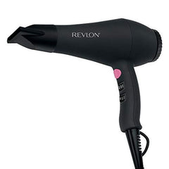 Revlon 1875W hair dryer front view showing sleek design and power