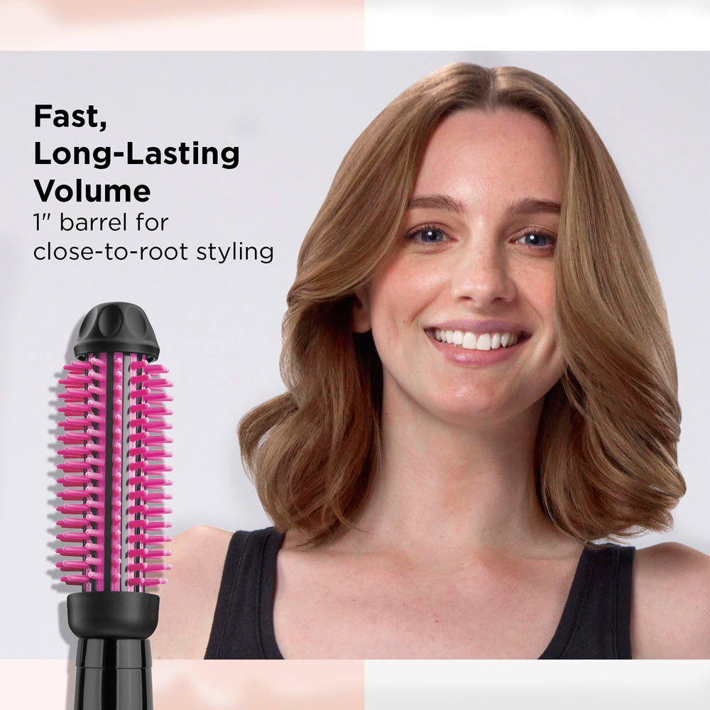 REVLON brush in hand styling roots for quick salon-like volume