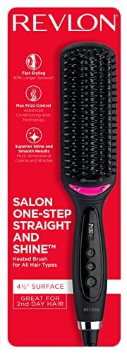 Revlon brush packed in a carry bag for travel-ready dual voltage convenience