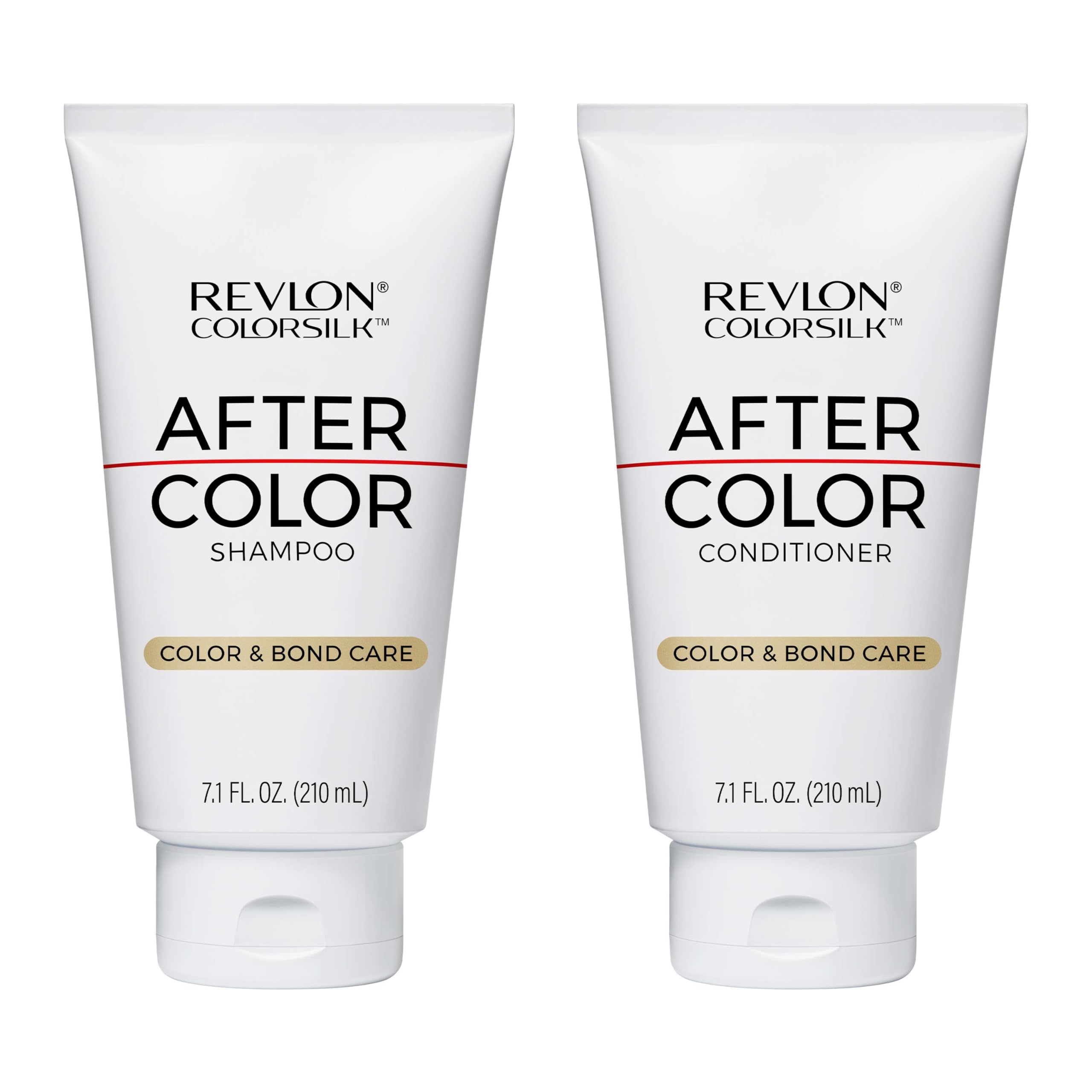 REVLON ColorSilk bundle front packaging showing both bottles and benefits