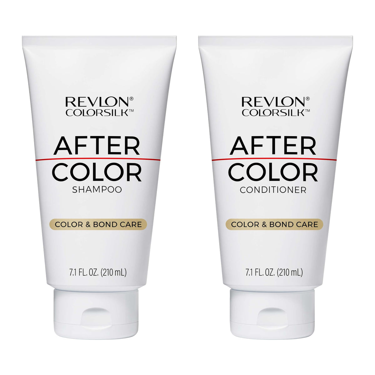 REVLON ColorSilk bundle front packaging showing both bottles and benefits