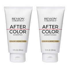 REVLON ColorSilk bundle front packaging showing both bottles and benefits