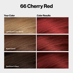 Revlon ColorSilk opened box with developer, colorant, gloves and conditioner