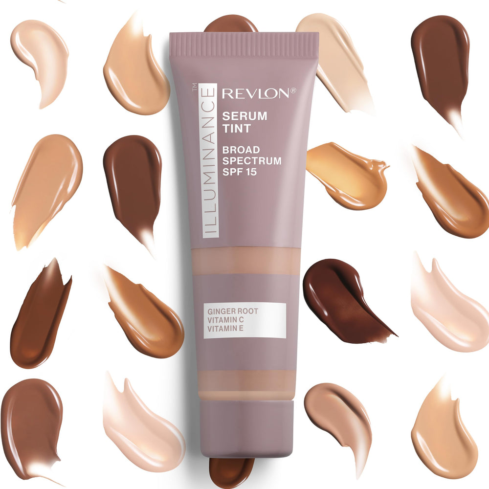 Morning routine scene with Revlon Illuminance for hydrated, natural-looking complexion benefit