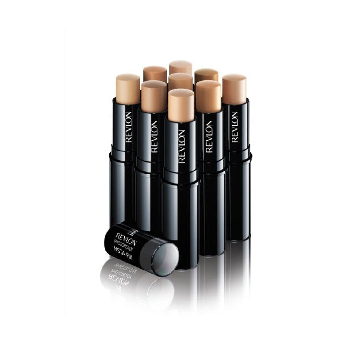 Revlon product label and SPF20 text showing shade Ivory and sun protection benefit