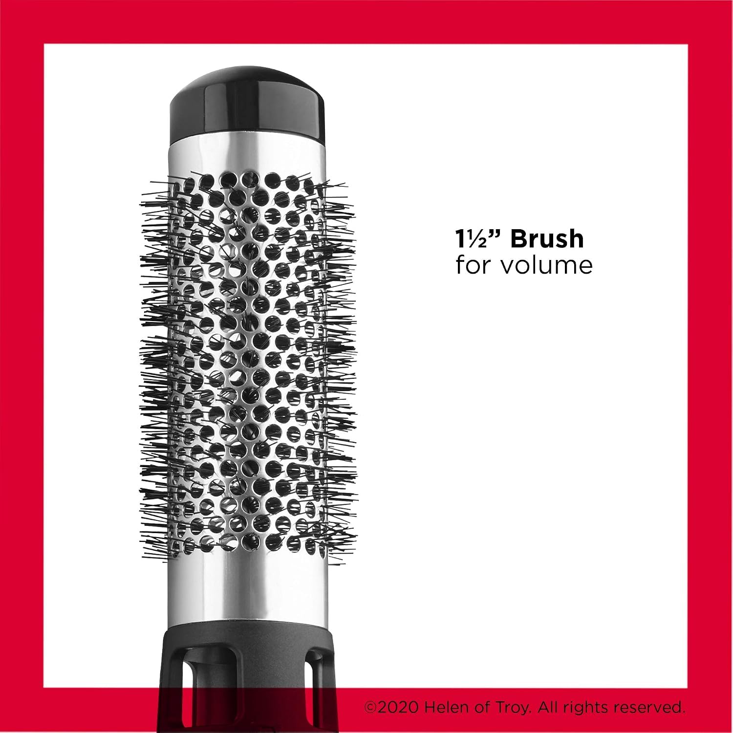 Revlon close-up of 1 inch barrel detailing ceramic coating and curl precision