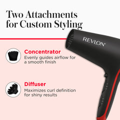 REVLON SmoothStay diffuser detail showing bowl shape to enhance curls and volume