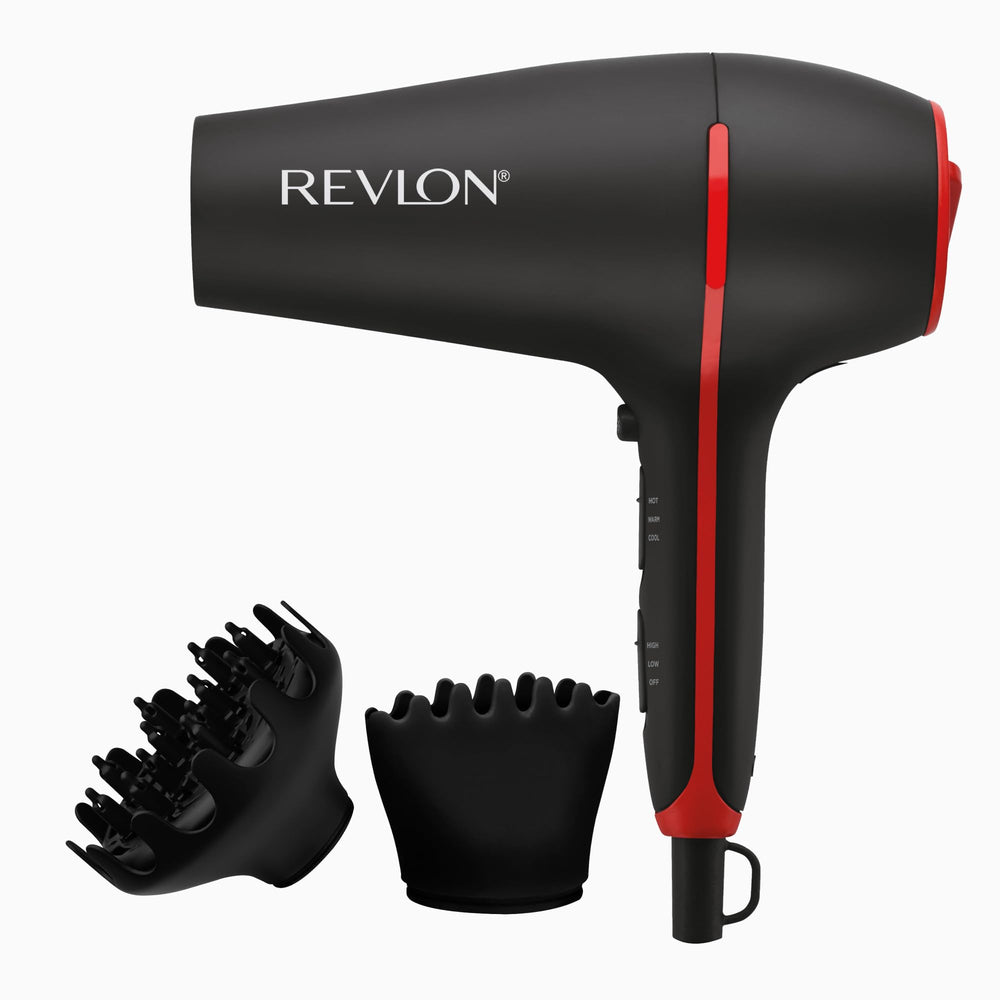 REVLON SmoothStay front view showing nozzle and sleek design, improves styling control