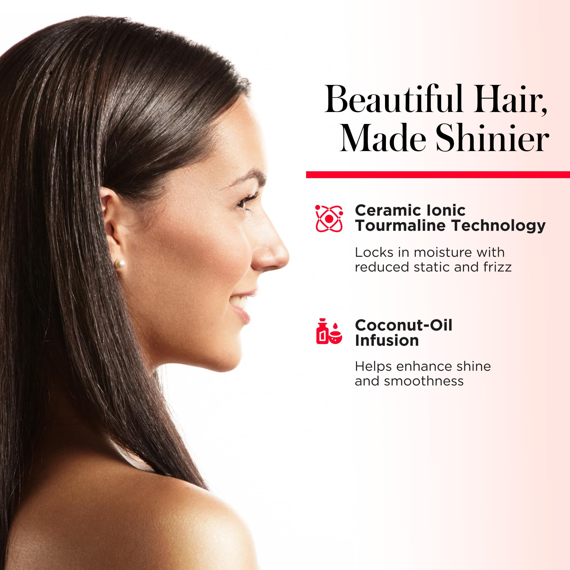 REVLON SmoothStay LED temperature display and setting clarity for precise control
