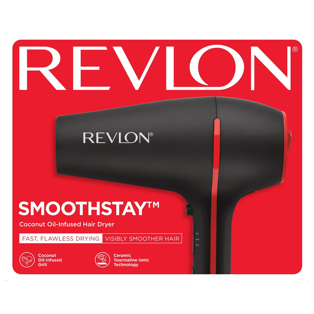 REVLON SmoothStay held in hand to show compact size and lightweight travel convenience