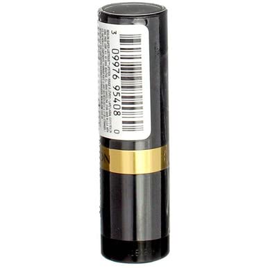 Three Revlon Super Lustrous tubes arranged to highlight consistent color