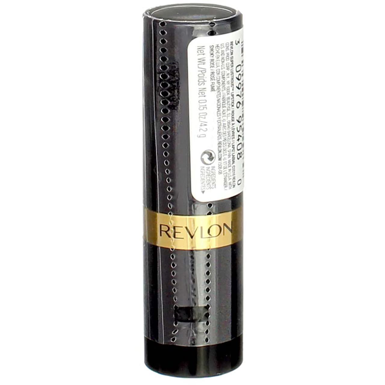 Revlon Super Lustrous tube label with shade number for quick identification