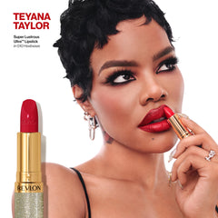 REVLON lipstick texture macro highlighting creamy finish and smooth glide benefit