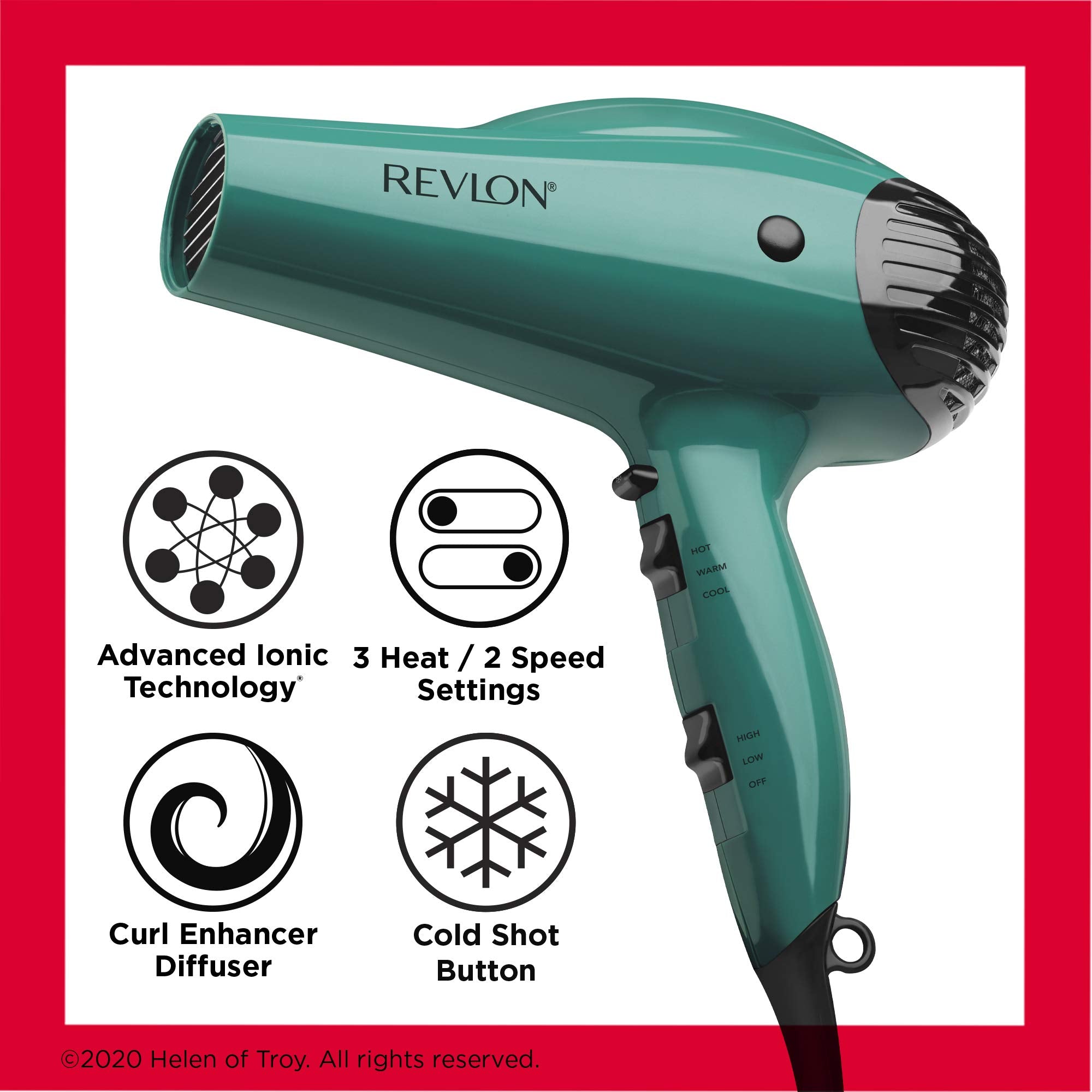 Revlon volume booster removable end cap for simple cleaning