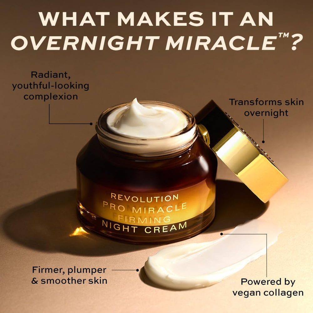 Revolution Beauty London open jar revealing creamy formula for plumping