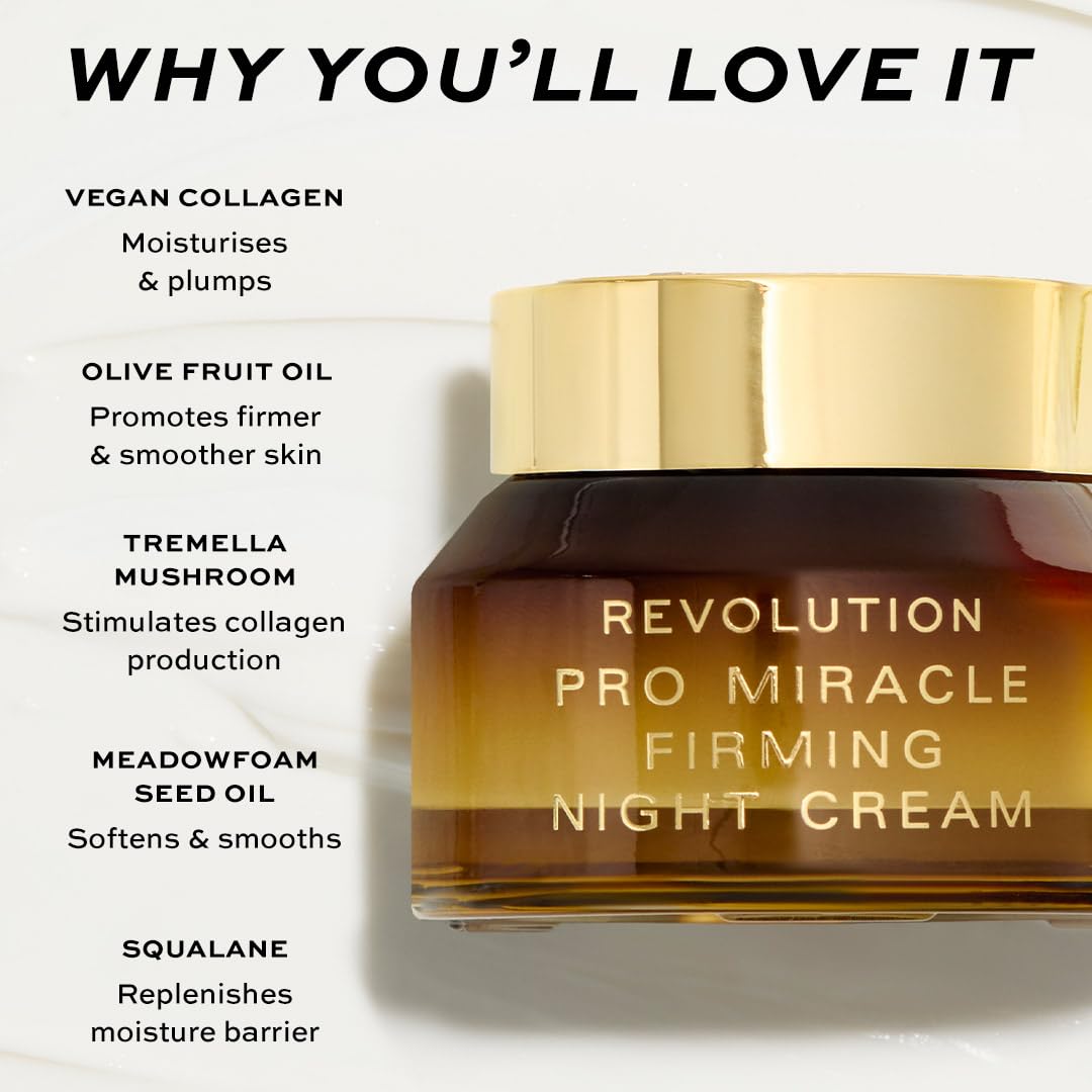 Revolution Beauty London cream texture close-up highlighting hydration