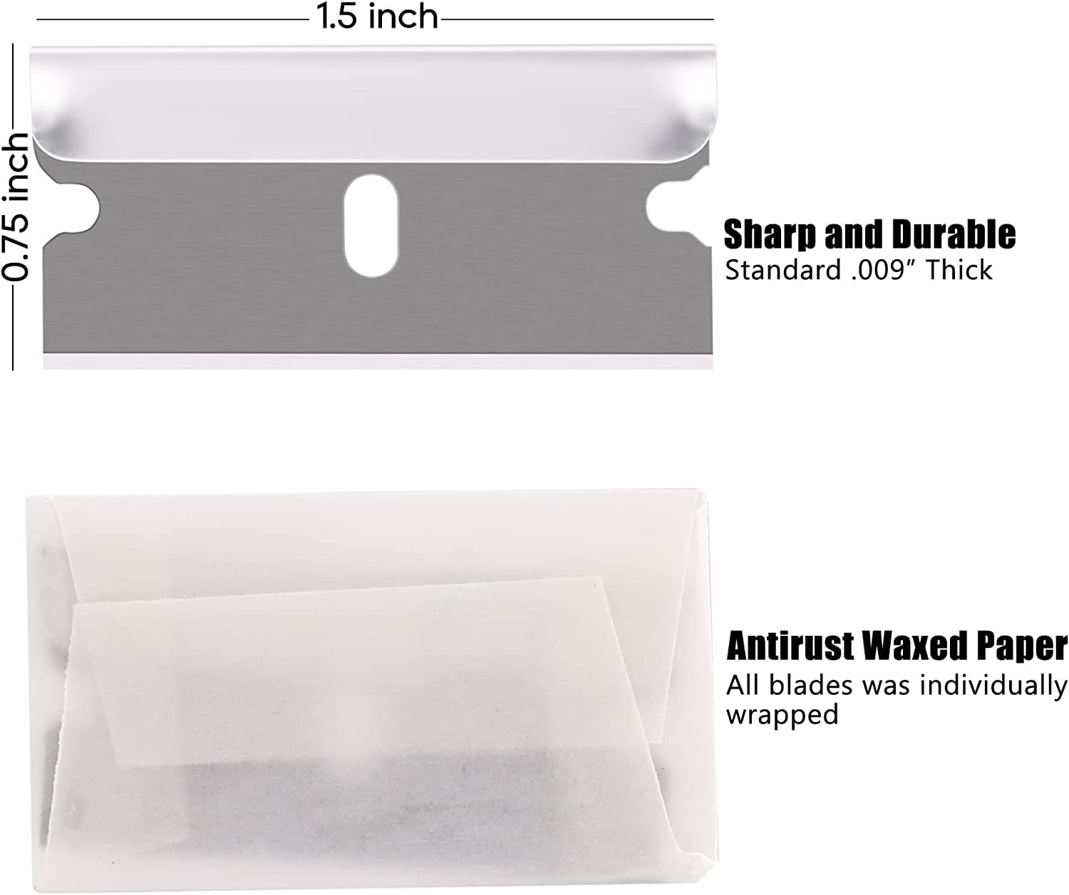 REXBETI waxed-paper wrap detail showing anti-rust protection