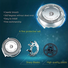 RF RollingFit installed on compatible shaver demonstrating restored shaving performance