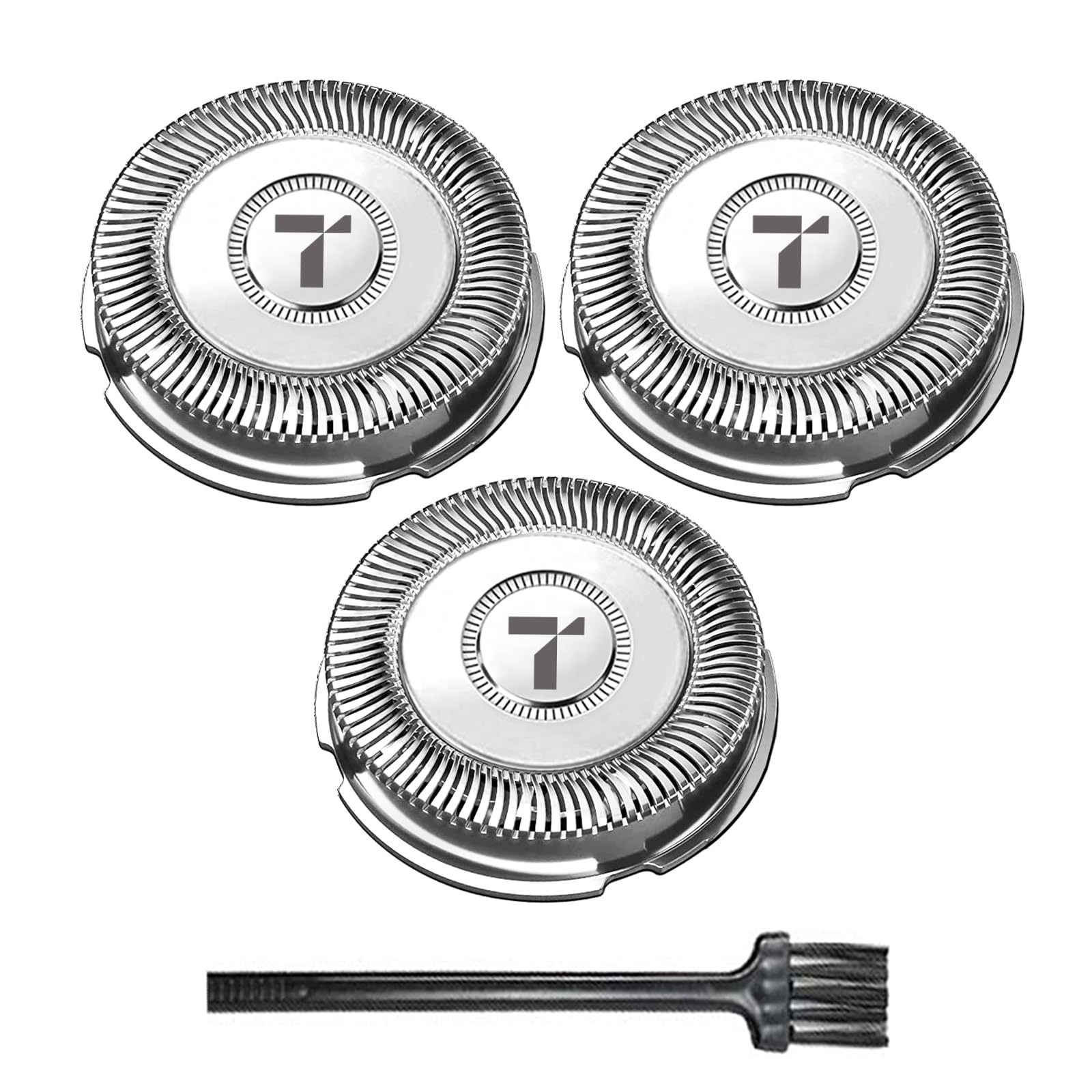 RF RollingFit front packaging showing three SH70 heads and brush, easy replacement