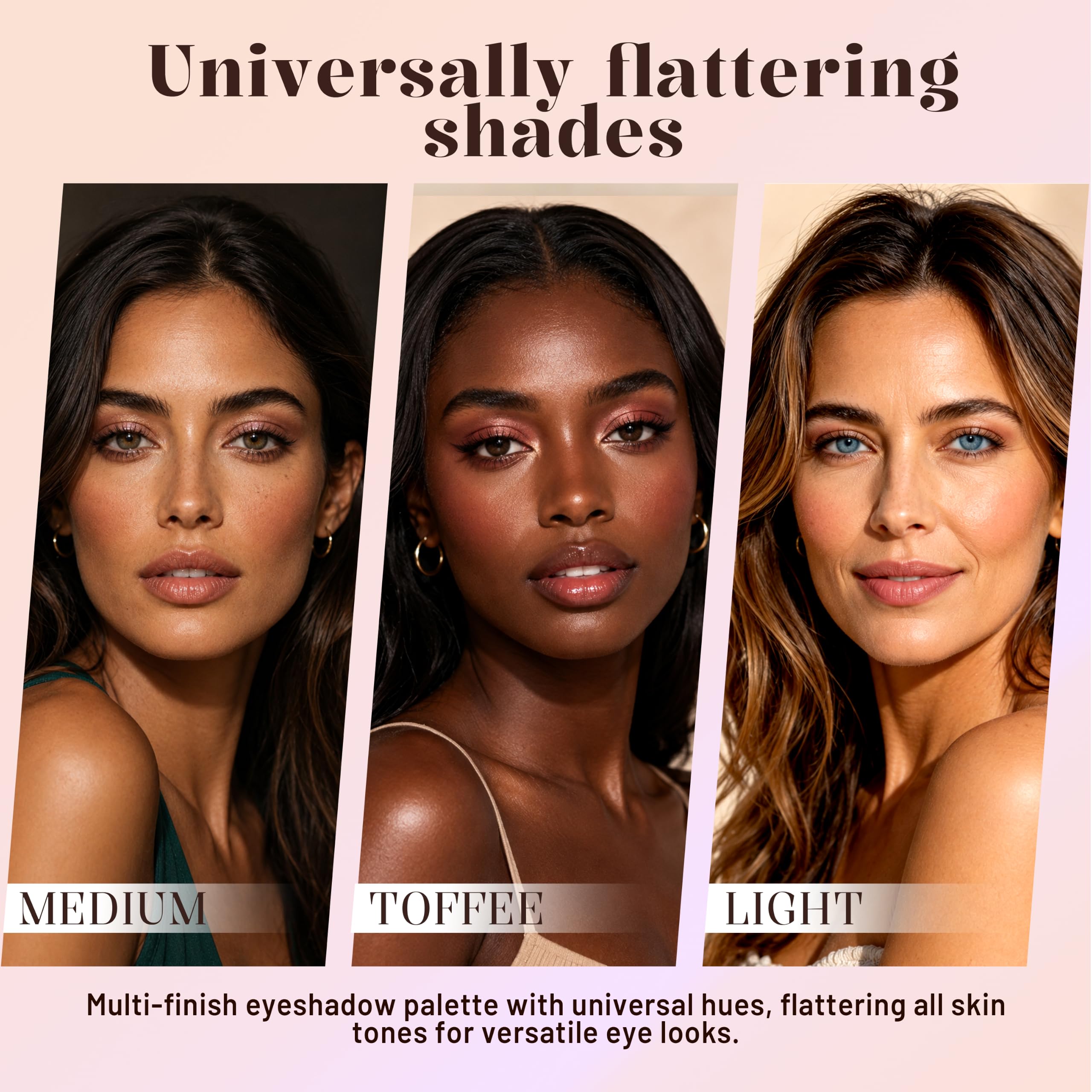 RFENLY blush bronzer and highlighter pans, multiuse face sculpting benefits