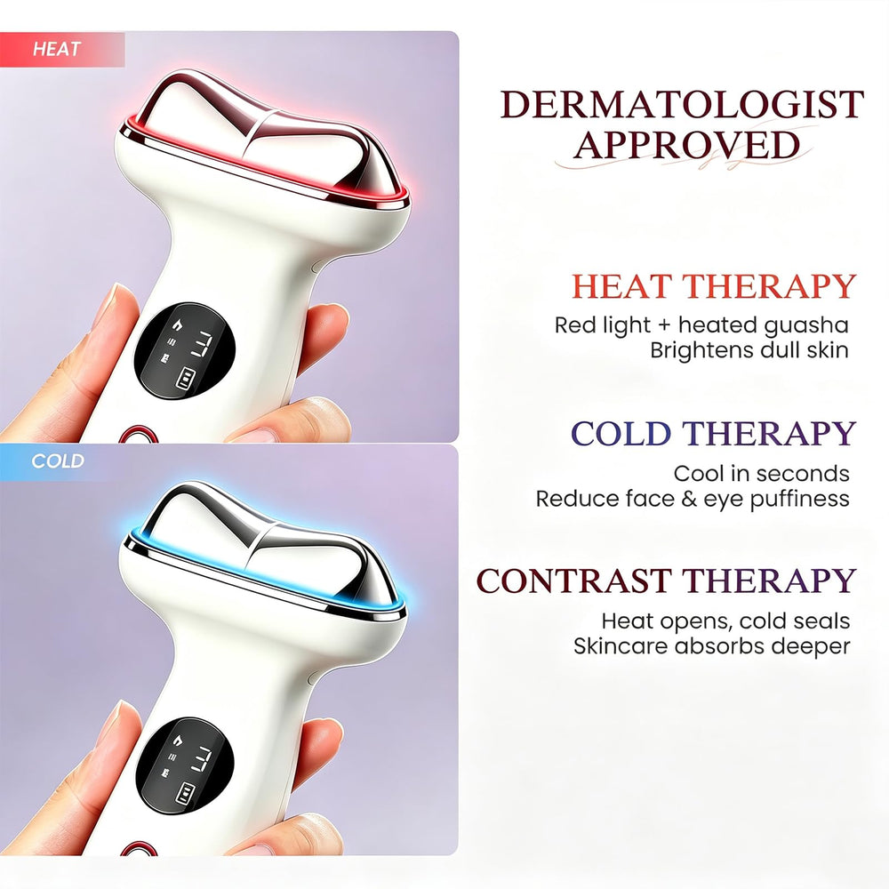 RFVDC LED lights array demonstrating selectable light therapy for tailored skin support