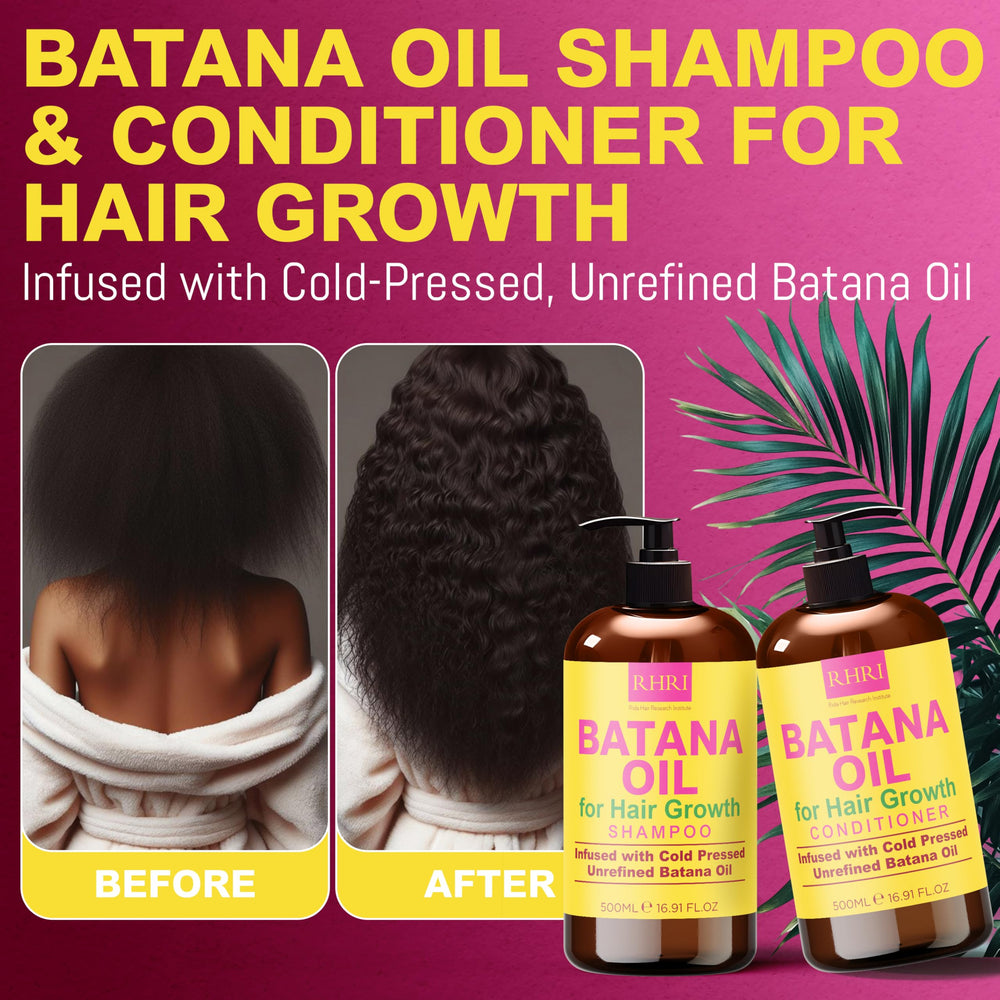 Rida Hair Research Institute before and after hair texture comparison showing improvement