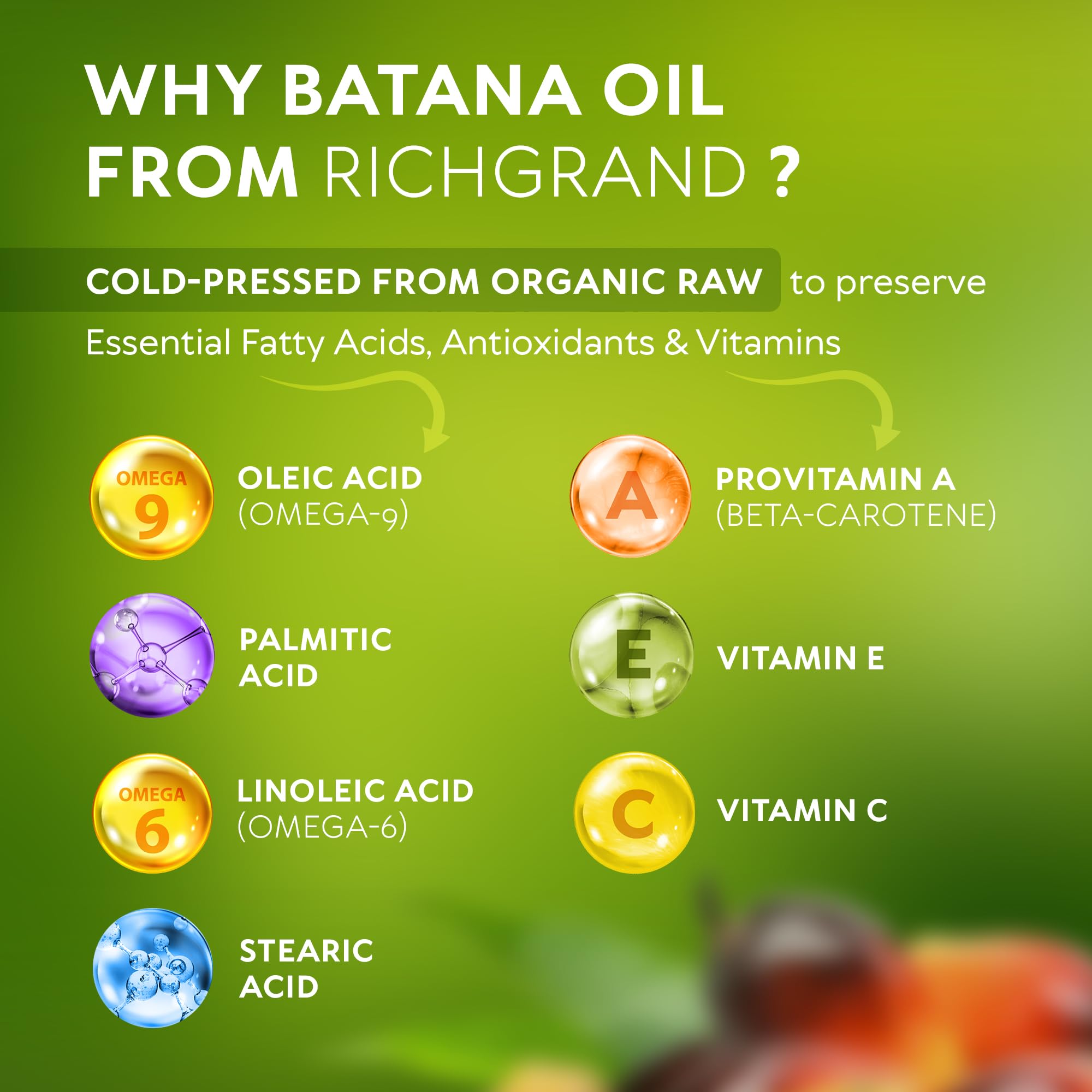 RICHGRAND before and after hair mask results showing improved shine and strength